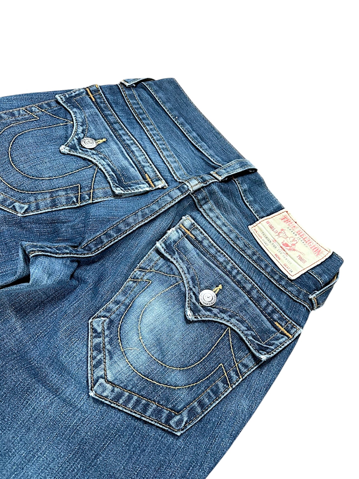 Vintage True Religion Straight Leg Jeans (L)