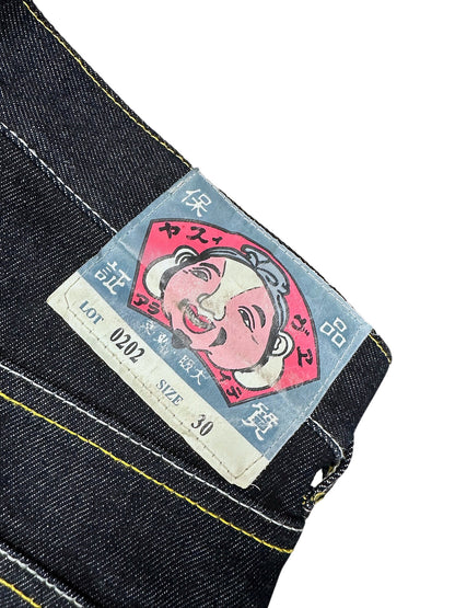 Vintage Evisu Y2K Straight Leg Jeans (XL) – Detailaufnahme 4