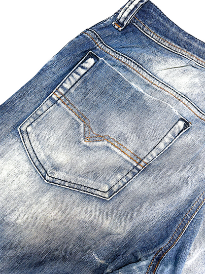Vintage Diesel Y2K Straight Leg Jeans „SAFADO“ (L)