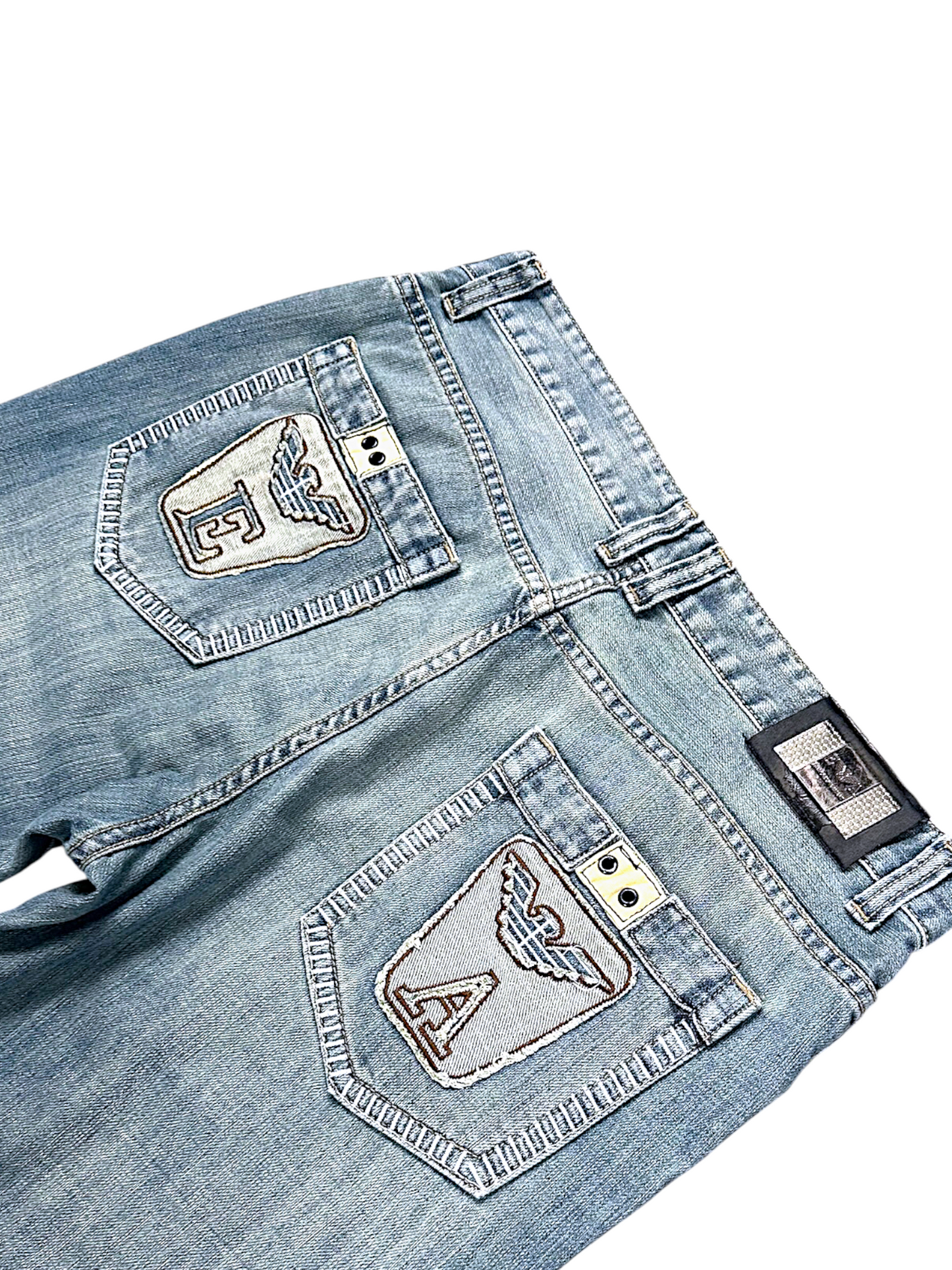 Vintage Armani Y2K Baggy Jeans (M)