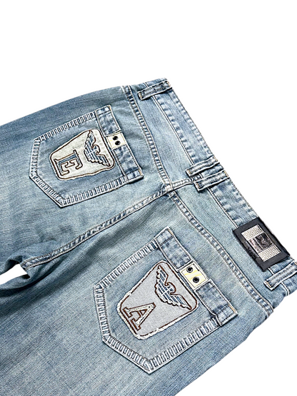 Vintage Armani Y2K Baggy Jeans (M)