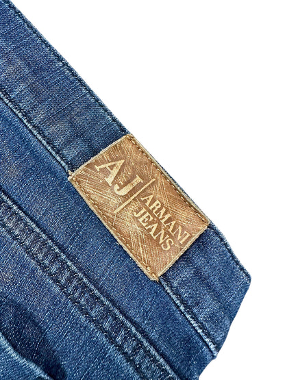 Vintage Armani Straight Leg Jeans (S) – Detailaufnahme 3