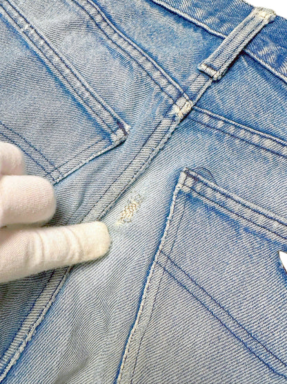 Vintage Armani Y2K Straight Leg Jeans (L) – Detailaufnahme 5
