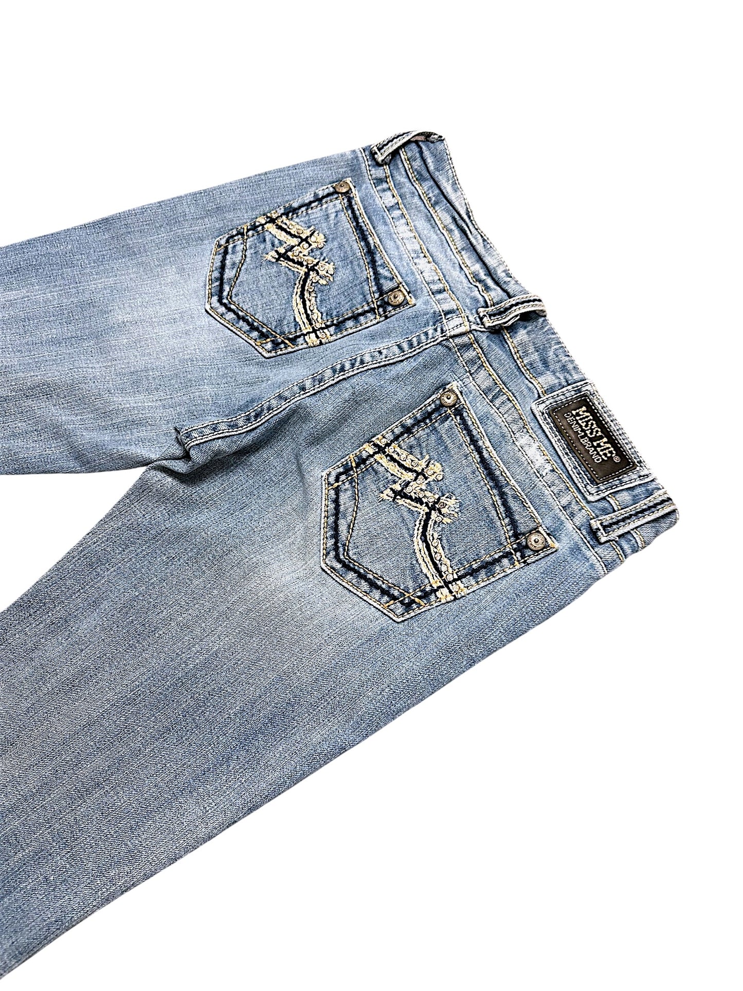 Vintage Miss Me Y2K Bootcut / Flared Damenjeans (XL)
