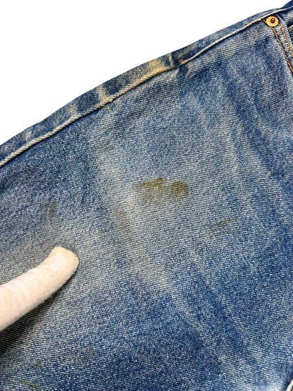 Vintage Levi’s Flared Jeans „517 Bootcut“ (S) – Detailaufnahme 1