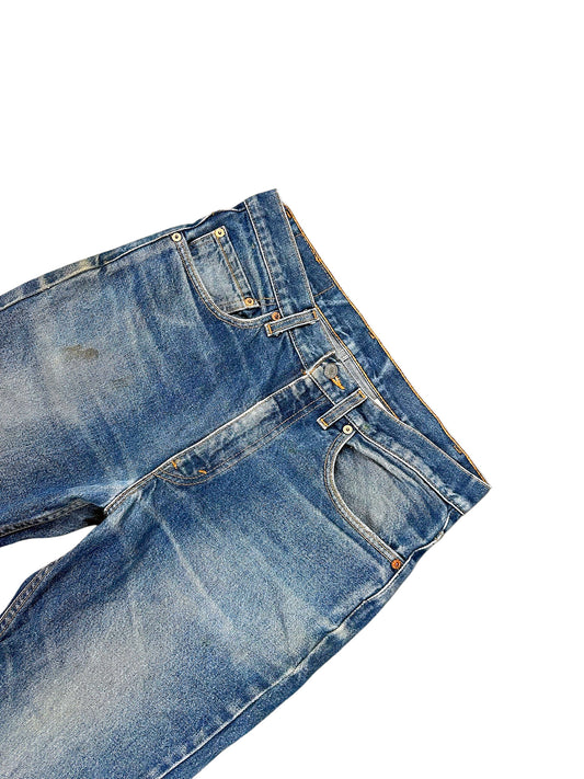 Vintage Levi’s Flared Jeans „517 Bootcut“ (S) – Detailaufnahme 2