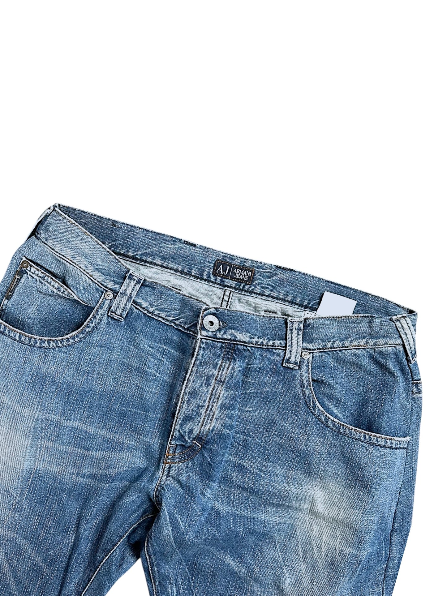Vintage Armani straight leg Jeans (S)