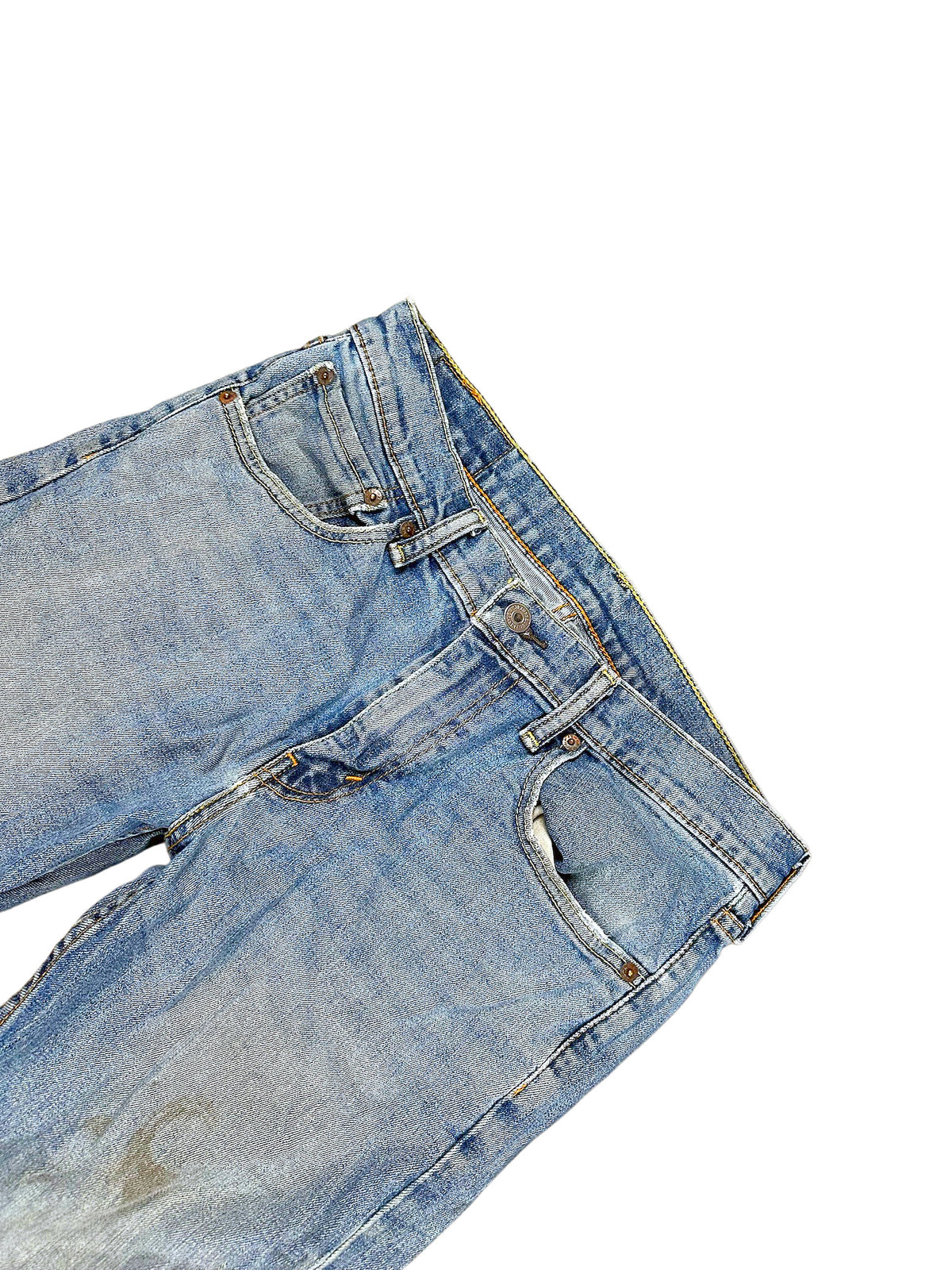 Vintage Levi’s Straight Leg Jeans „517“ (S) – Detailaufnahme 1