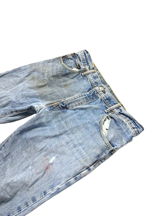 Vintage Levi’s Flared Jeans „517 Bootcut“ (L) – Detailaufnahme 1