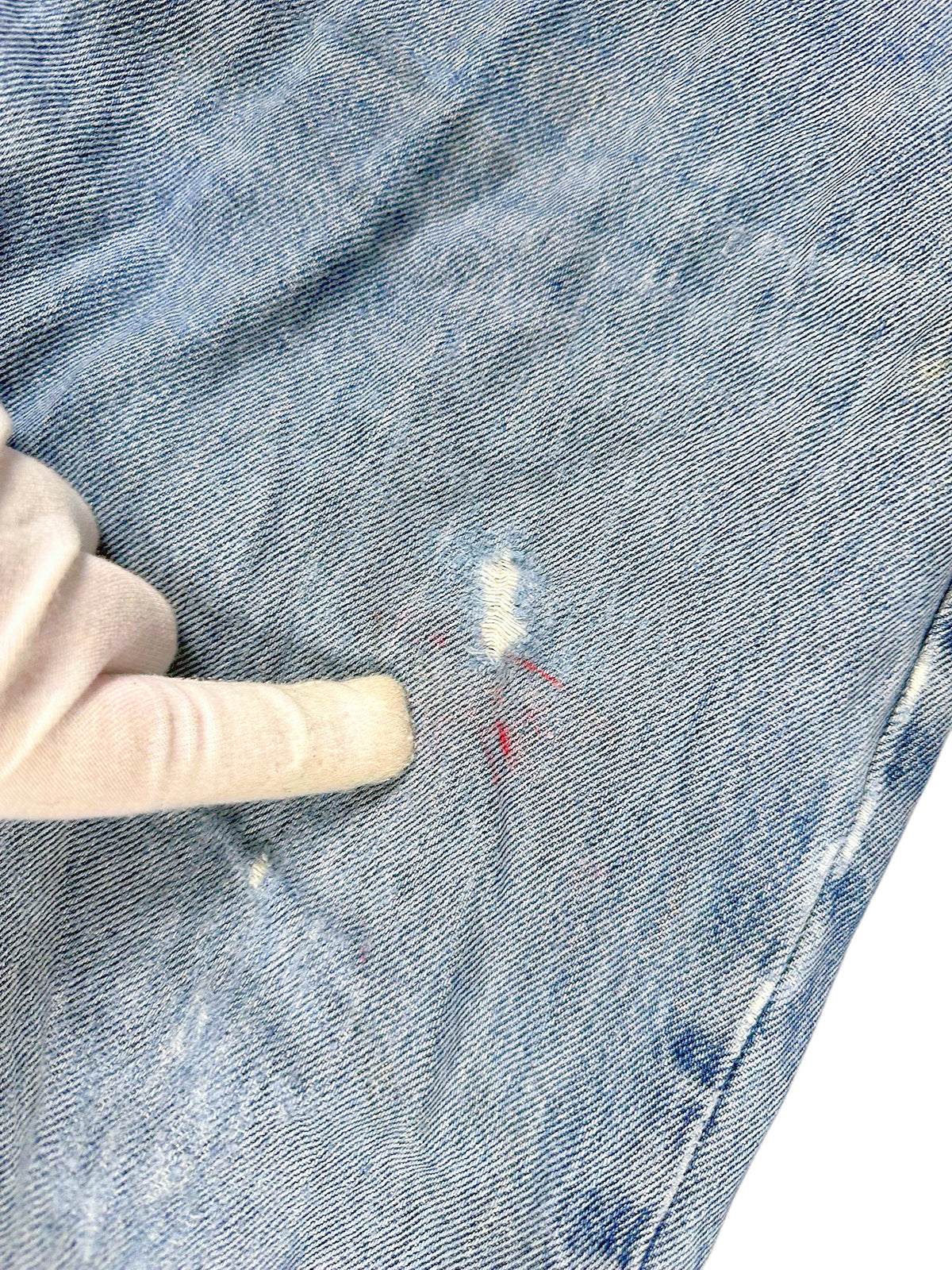 Vintage Levi’s Flared Jeans „517 Bootcut“ (L) – Detailaufnahme 2