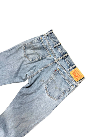 Vintage Levi’s Flared Jeans „517 Bootcut“ (L) – Detailaufnahme 3