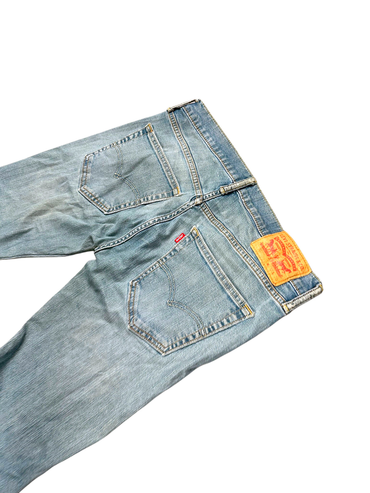 Vintage Levi’s Y2K Flared Jeans „527 Bootcut“ (S) – Detailaufnahme 3