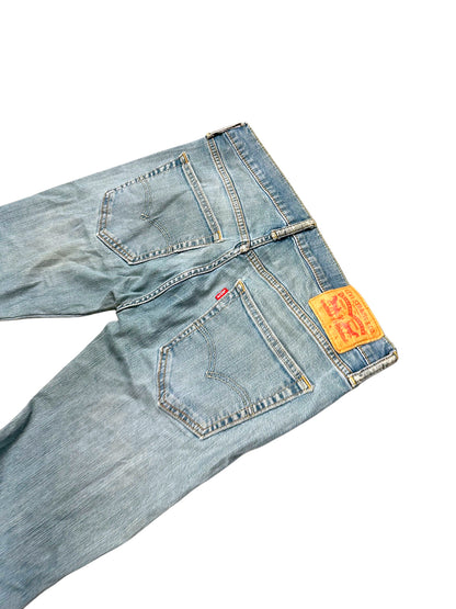 Vintage Levi’s Y2K Flared Jeans „527 Bootcut“ (S) – Detailaufnahme 3