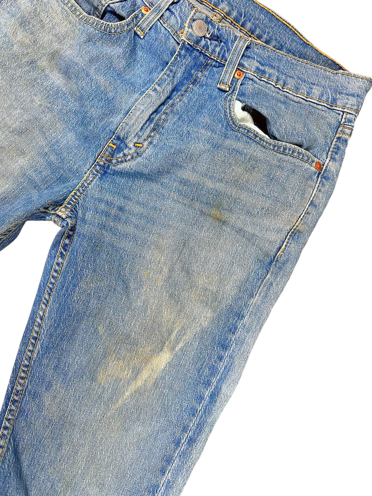 Vintage Levi’s Y2K Flared Jeans „527 Bootcut“ (M) – Detailaufnahme 2