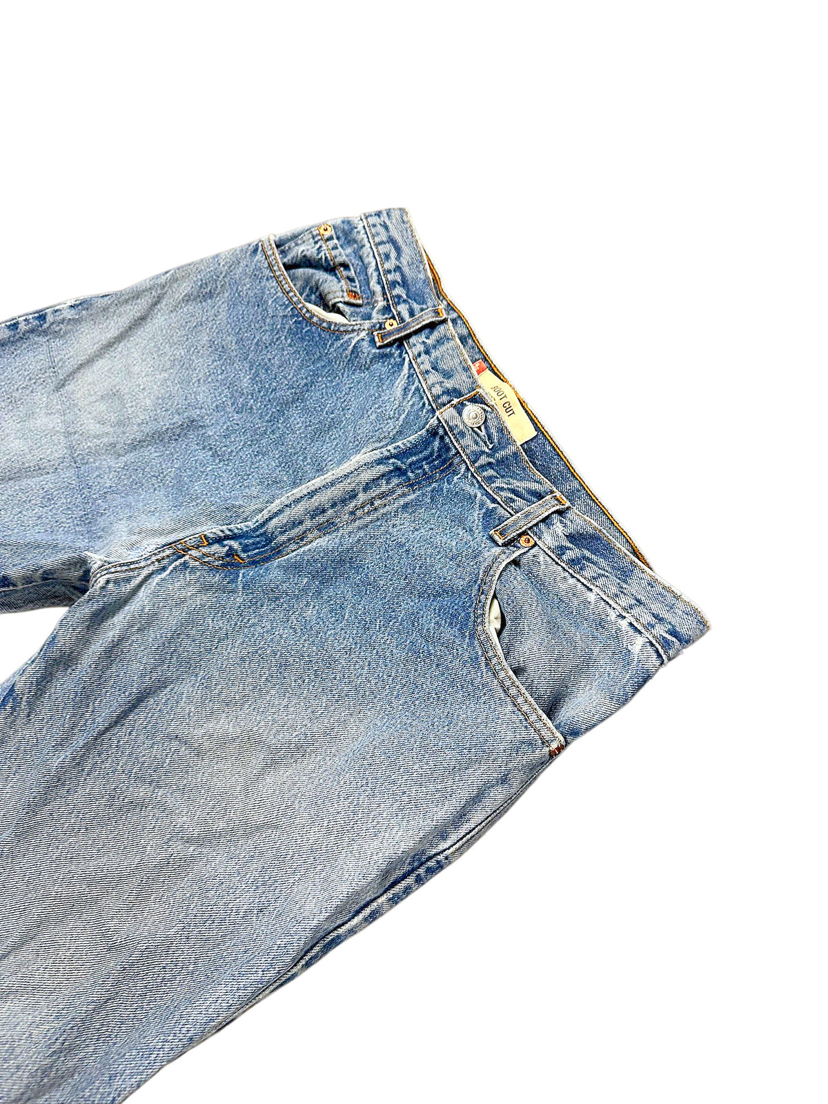Vintage Levi’s Flared Jeans „517 Bootcut“ (M) – Detailaufnahme 1