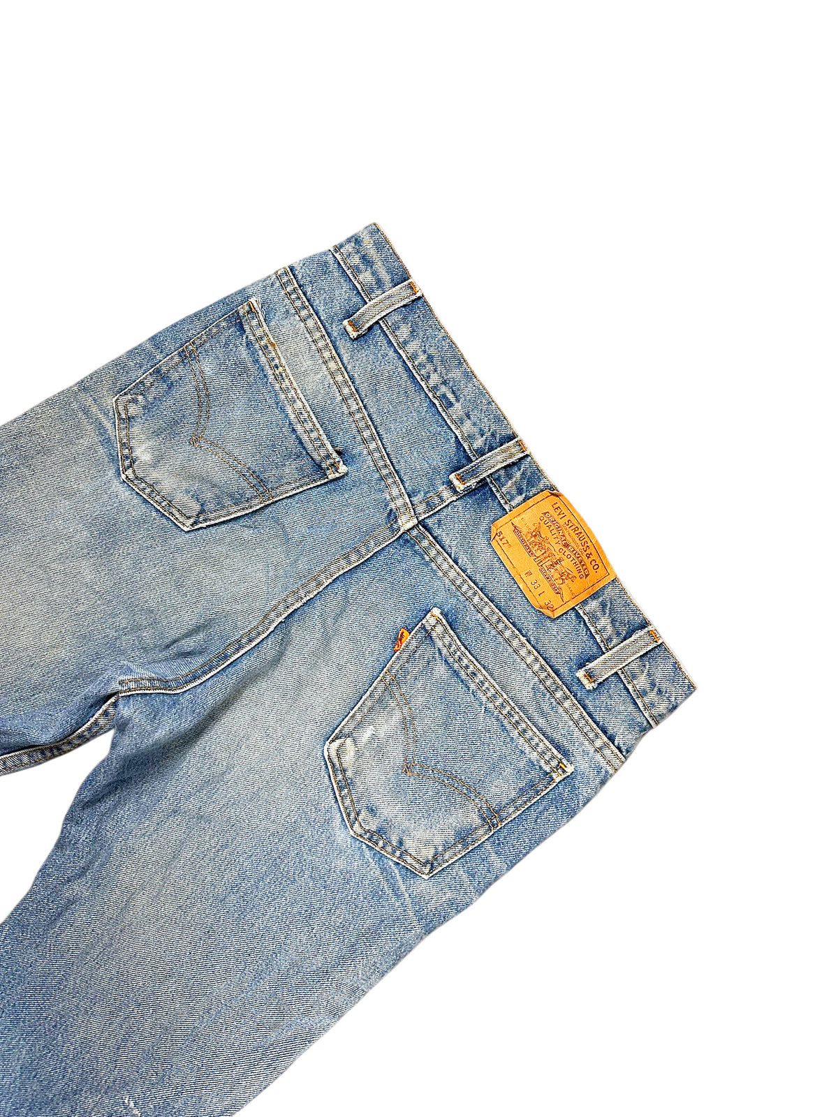 Vintage Levi’s Y2K Flared Jeans „517 Bootcut“ (L) – Detailaufnahme 3
