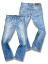 Vintage Armani Straight Leg Jeans (M) – Vorder- und Rückansicht