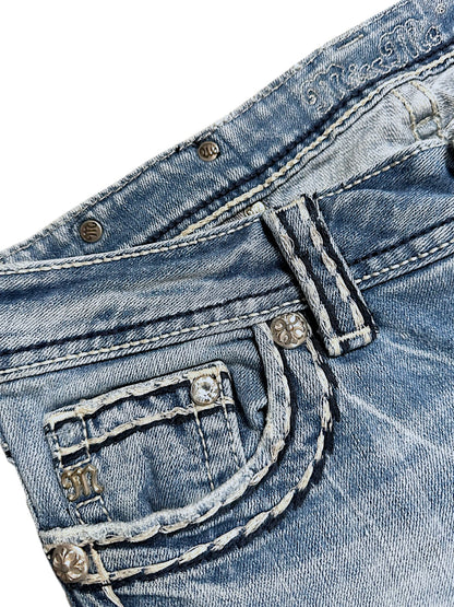 Vintage Miss Me Y2K Low Waist Bootcut / Flared Damenjeans (M)
