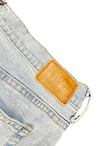 Vintage Armani Y2K Bootcut / Flared Damenjeans (XL) – Detailaufnahme 4