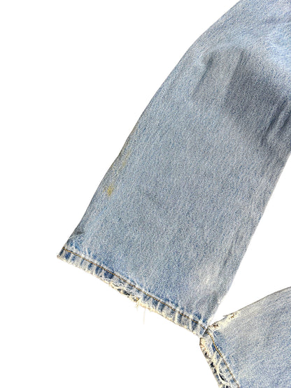 Vintage Levi’s Flared Jeans „517 Bootcut“ (S) – Detailaufnahme 4