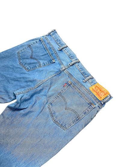 Vintage Levi’s Flared Jeans „517 Bootcut“ (XL) – Detailaufnahme 2