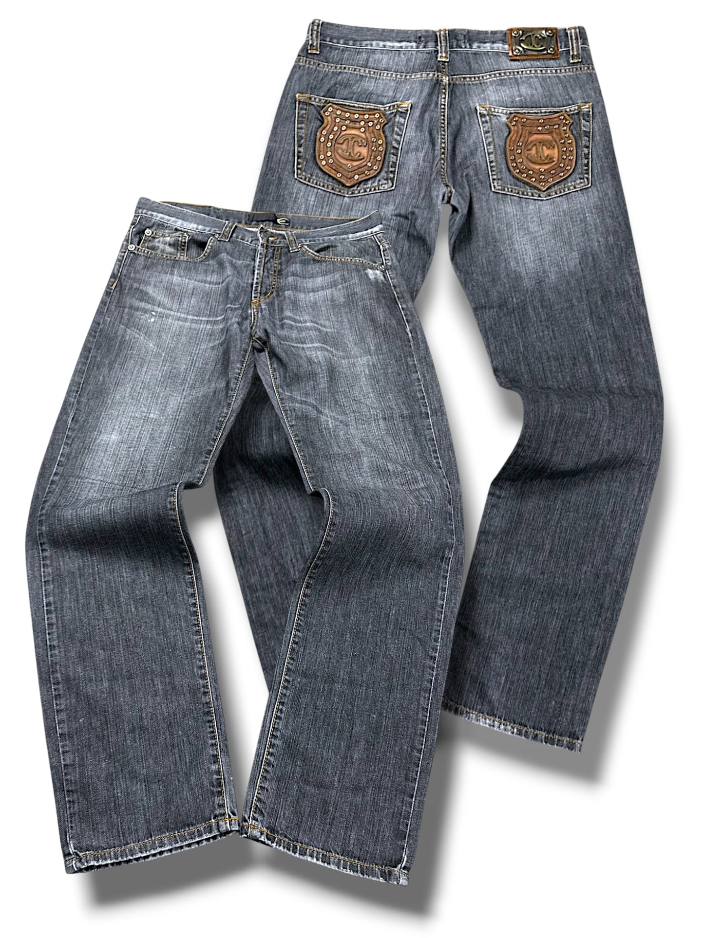 Vintage Just Cavalli Y2K Straight Leg Jeans (L)