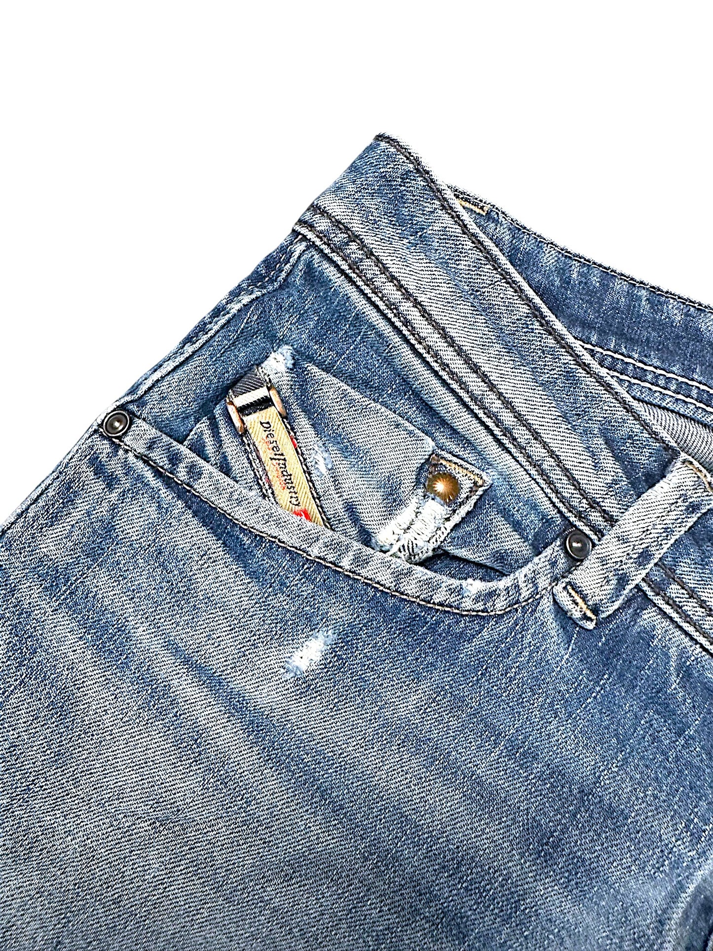 Vintage Diesel Y2K Straight Leg Jeans (S)