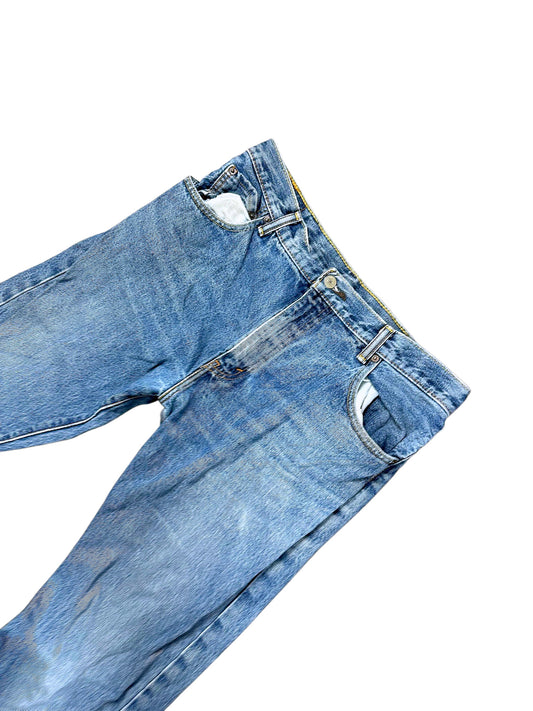 Vintage Levi’s Flared Jeans „517 Bootcut“ (L) – Detailaufnahme 1