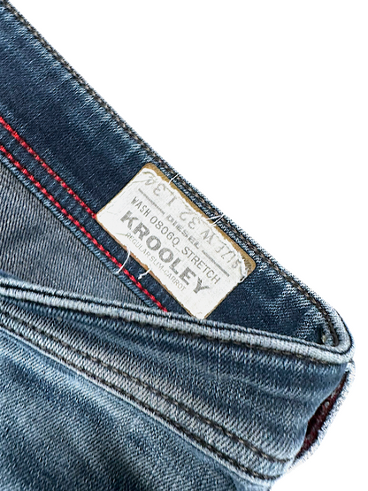 Vintage Diesel Straight Leg Jeans „Krooley“ (XL)