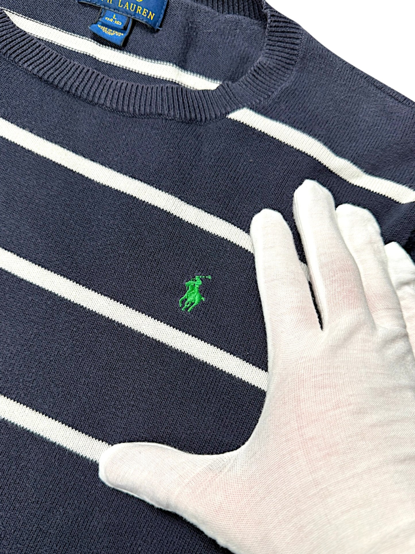 Vintage Ralph Lauren Y2K Strickpullover (S)