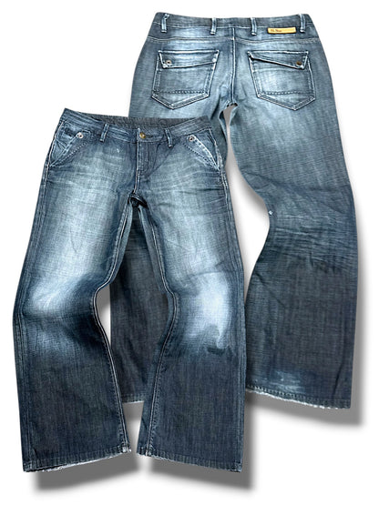 Vintage Diesel Y2K Flared Damenjeans (M)