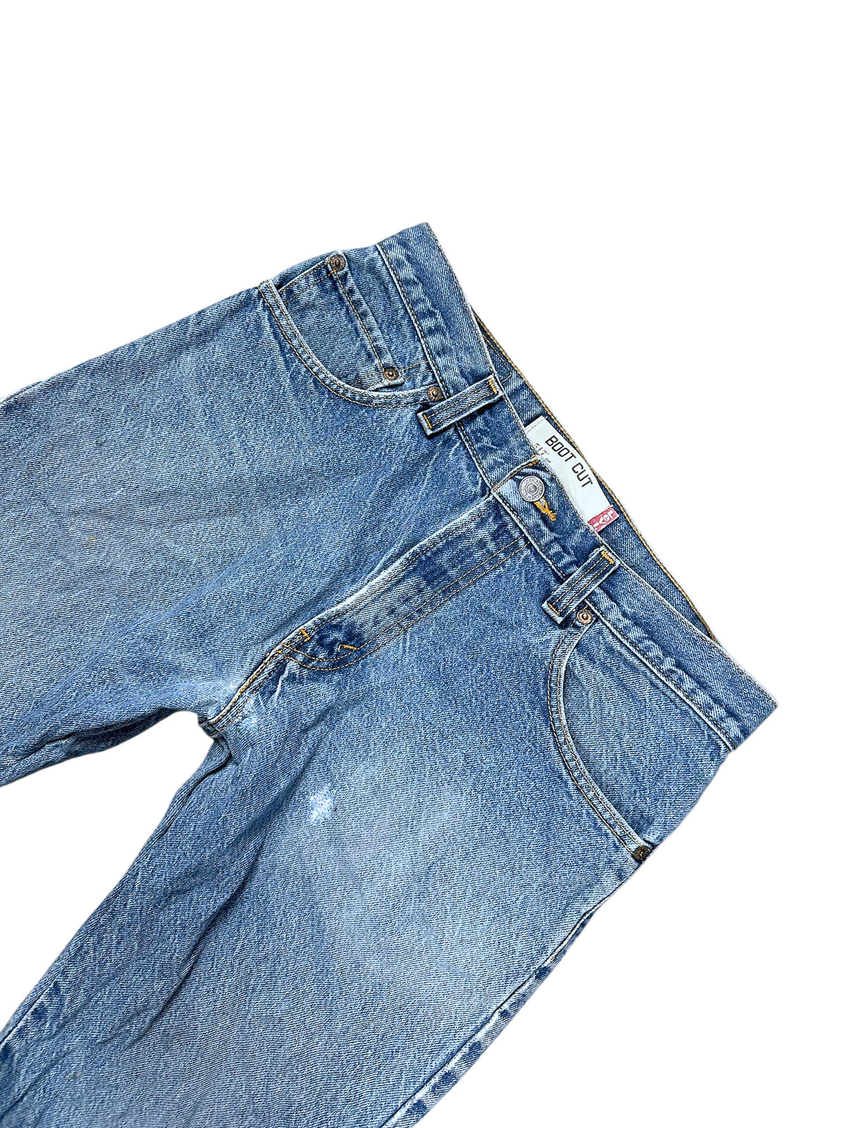 Vintage Levi’s Flared Jeans „517 Bootcut“ (S) – Detailaufnahme 2