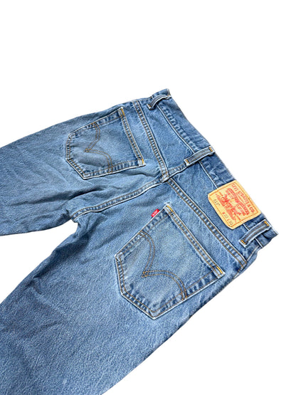 Vintage Levi’s Flared Jeans „517 Bootcut“ (S) – Detailaufnahme 3