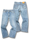 Vintage Levi’s Flared Jeans „517 Bootcut“ (L) – Vorder- und Rückansicht