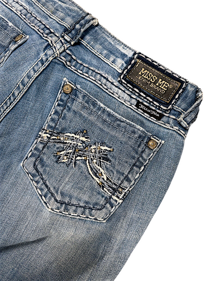 Vintage Miss Me Y2K Bootcut / Flared Damenjeans (XL)