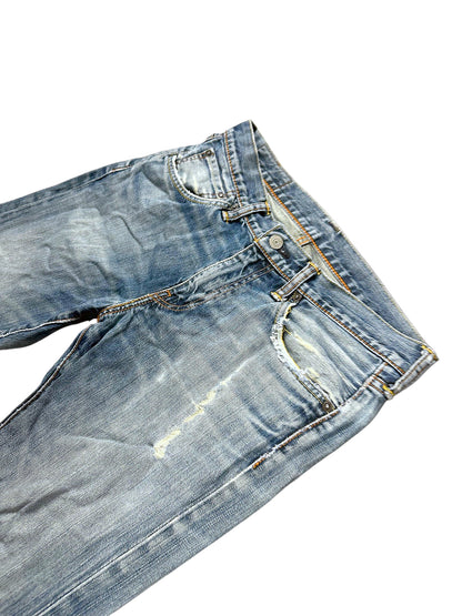 Vintage Levi’s Y2K Flared Jeans „527 Bootcut“ (M) – Detailaufnahme 1