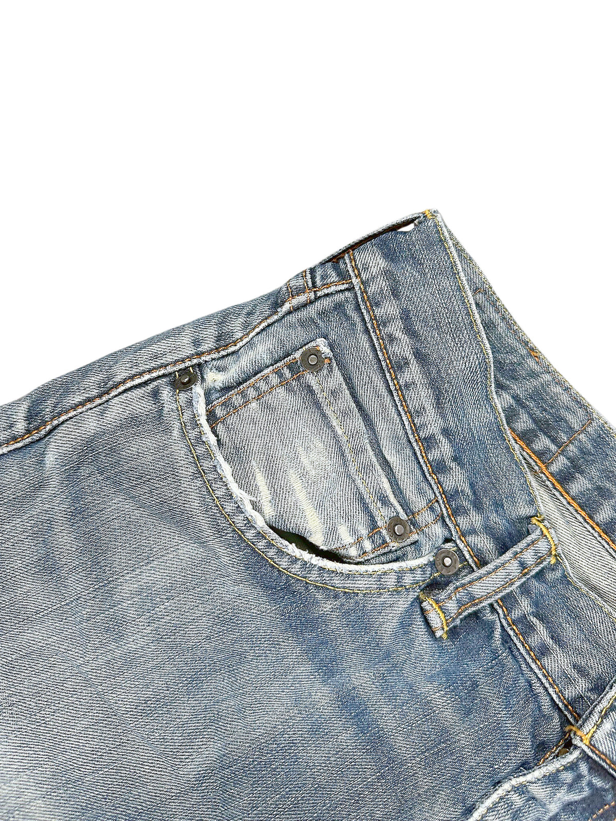 Vintage Levi’s Y2K Flared Jeans „527 Bootcut“ (M) – Detailaufnahme 2