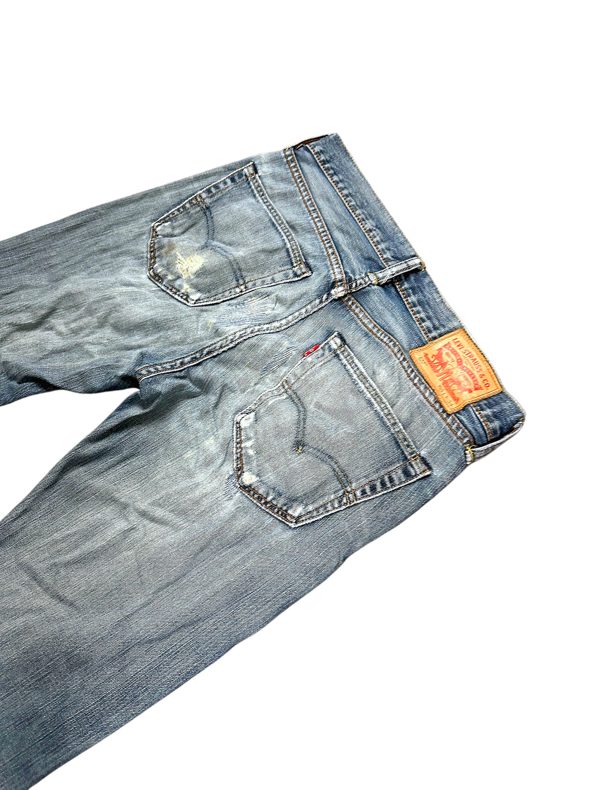 Vintage Levi’s Y2K Flared Jeans „527 Bootcut“ (M) – Detailaufnahme 3