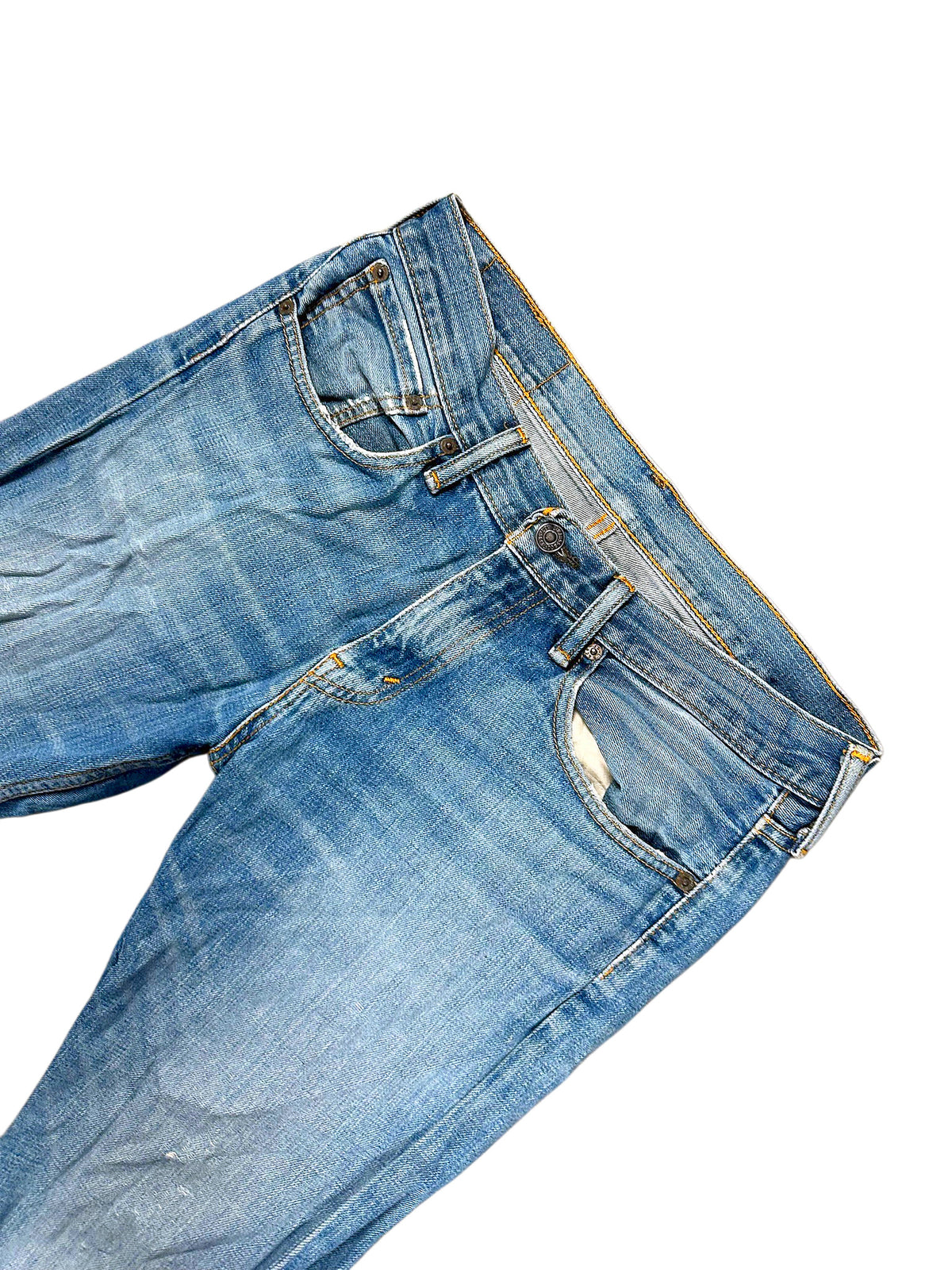 Vintage Levi’s Straight Leg Jeans „527“ (L) – Detailaufnahme 1