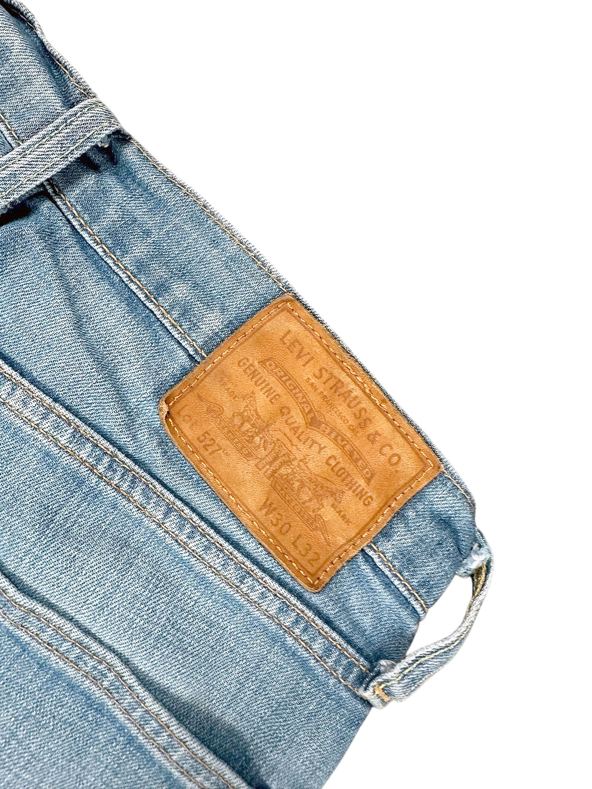 Vintage Levi’s Flared Jeans „527 Bootcut“ (S) – Detailaufnahme 4
