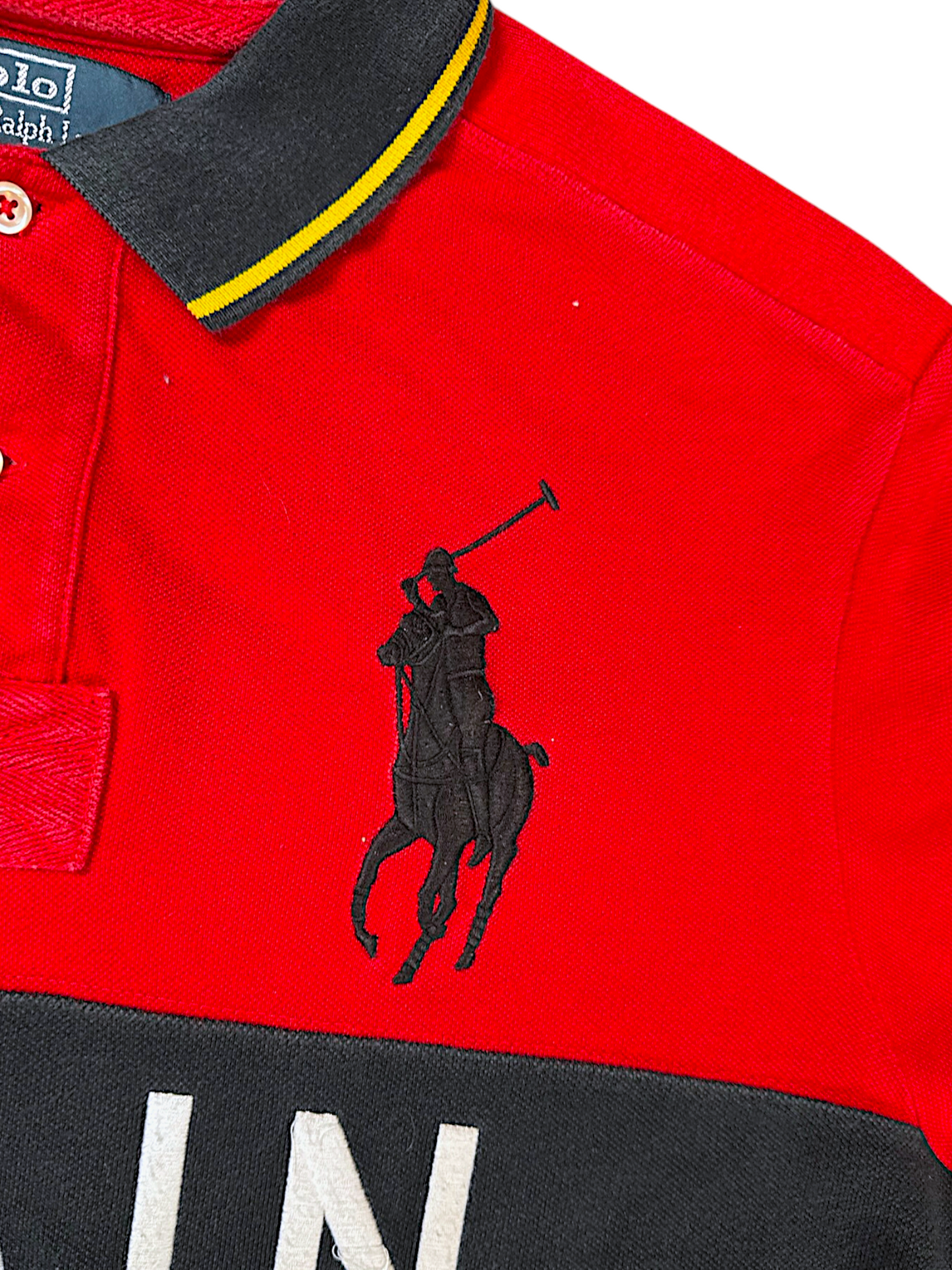 Vintage Ralph Lauren Y2K „Spain“ Polo (L)