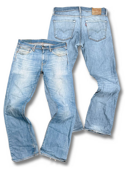 Vintage Levi’s Flared Jeans „527 Bootcut“ (M) – Vorder- und Rückansicht