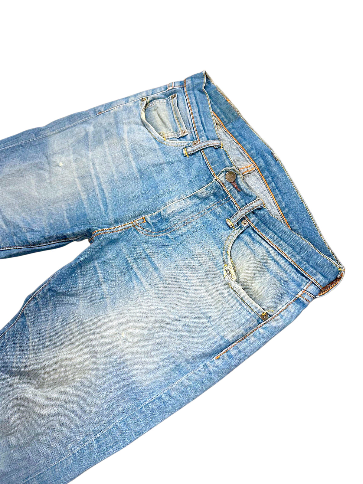 Vintage Levi’s Flared Jeans „527 Bootcut“ (M) – Detailaufnahme 1