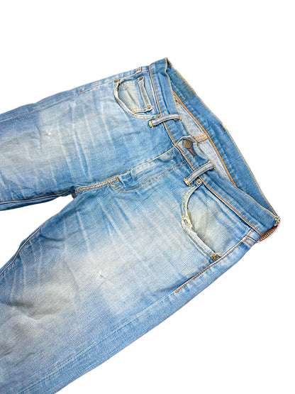 Vintage Levi’s Flared Jeans „527 Bootcut“ (M) – Detailaufnahme 1