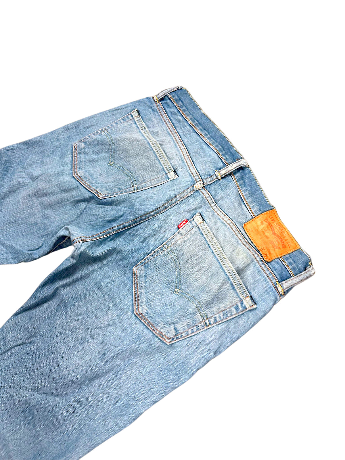 Vintage Levi’s Flared Jeans „527 Bootcut“ (M) – Detailaufnahme 2