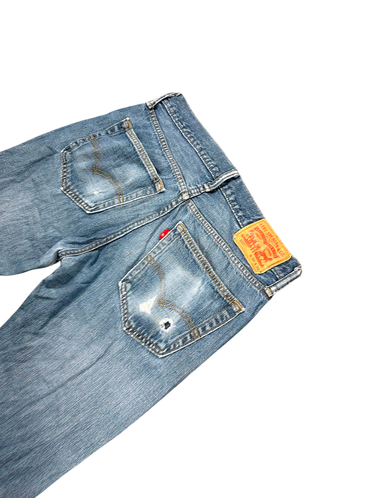 Vintage Levi’s Flared Jeans „527 Bootcut“ (S) – Detailaufnahme 2