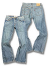 Vintage Levi’s Flared Jeans „527 Bootcut“ (S) – Vorder- und Rückansicht
