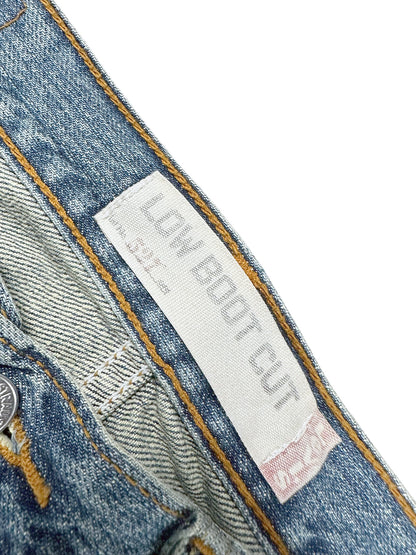 Vintage Levi’s Flared Jeans „527 Bootcut“ (S) – Detailaufnahme 1