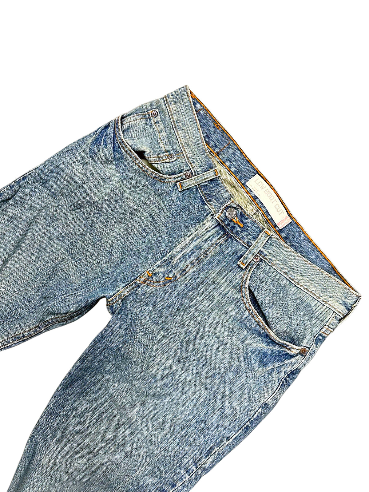Vintage Levi’s Flared Jeans „527 Bootcut“ (S) – Detailaufnahme 2