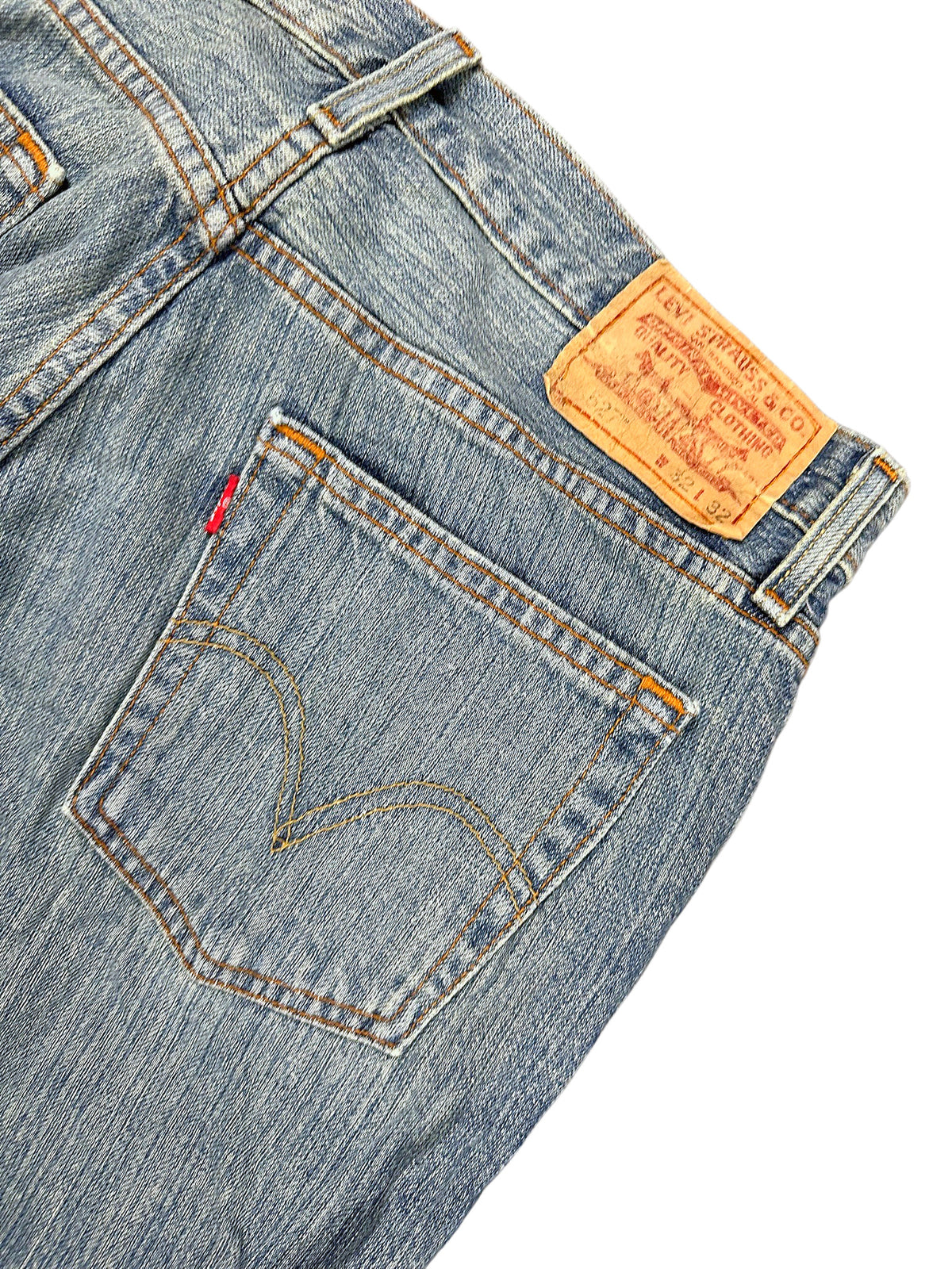 Vintage Levi’s Flared Jeans „527 Bootcut“ (S) – Detailaufnahme 3